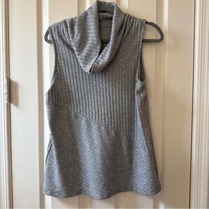 Time and Tru | Gray Cowl Neck | Sleeveless Sweater | Women’s Size Large